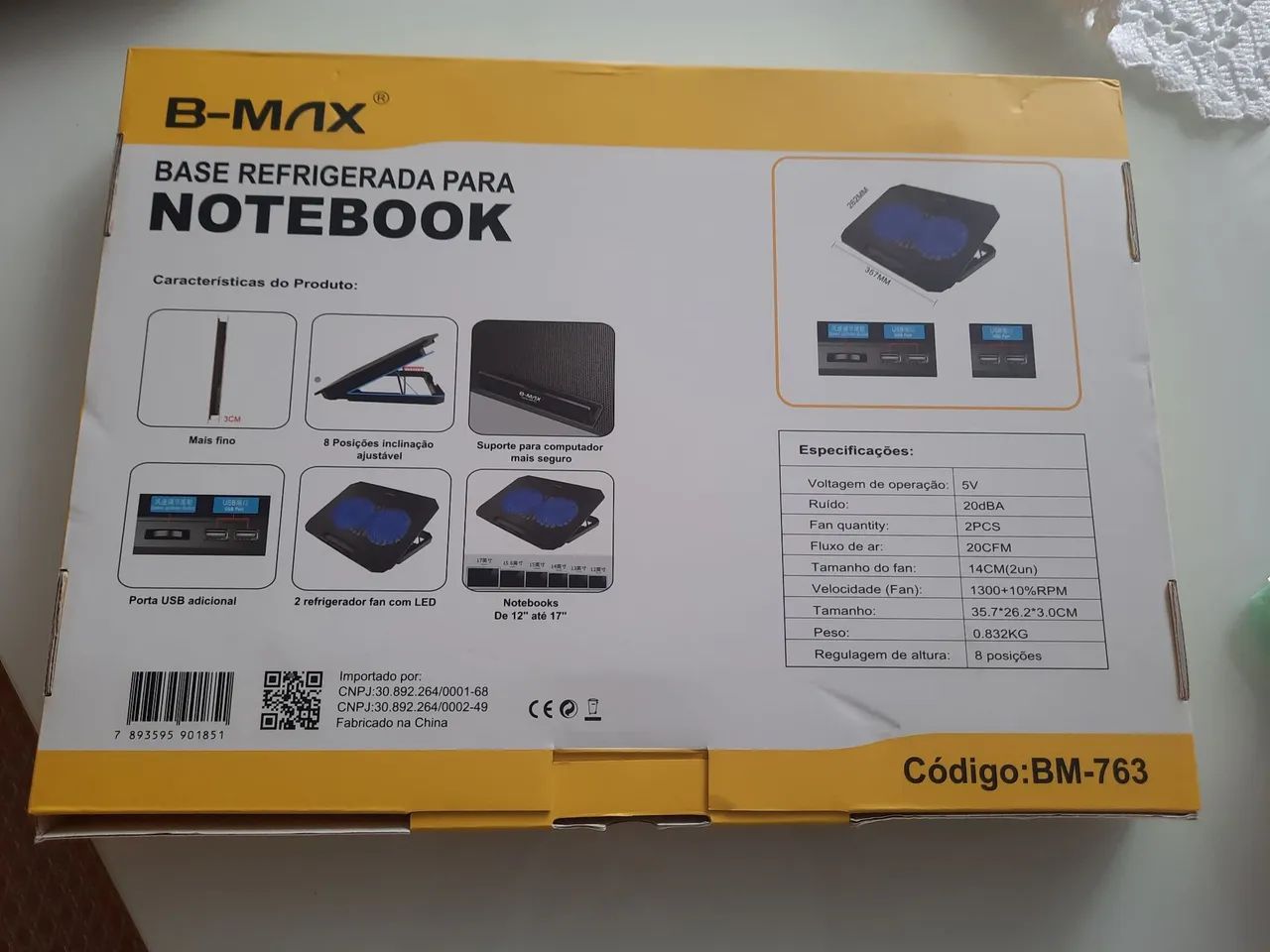 Base refrigerada para notebook - BMAX - Foto 2