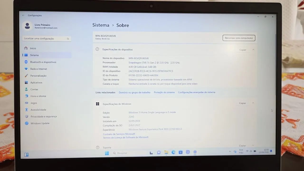 Notebook Samsung Galaxy Book Go 14?  - Foto 3