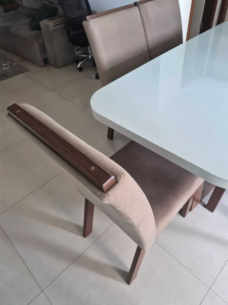 Mesa vidro temperado | 6 LUGARES - Foto 5