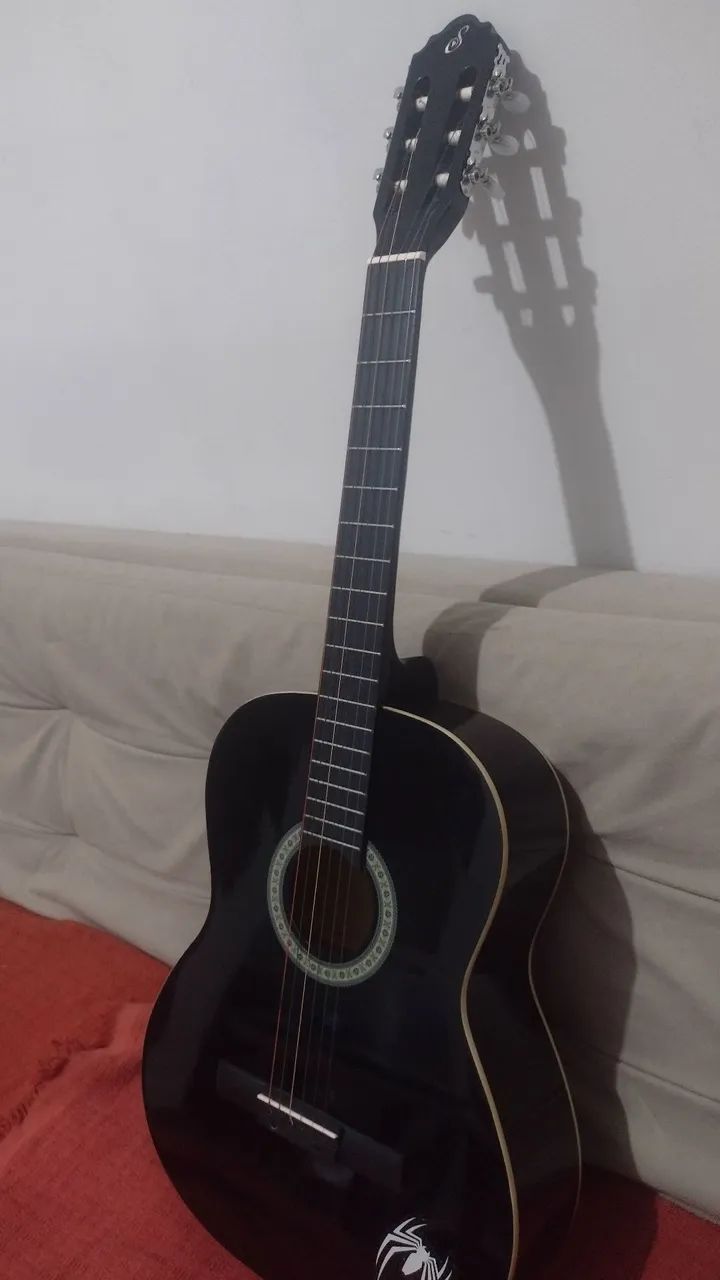 Violão Cordas de aço e capa