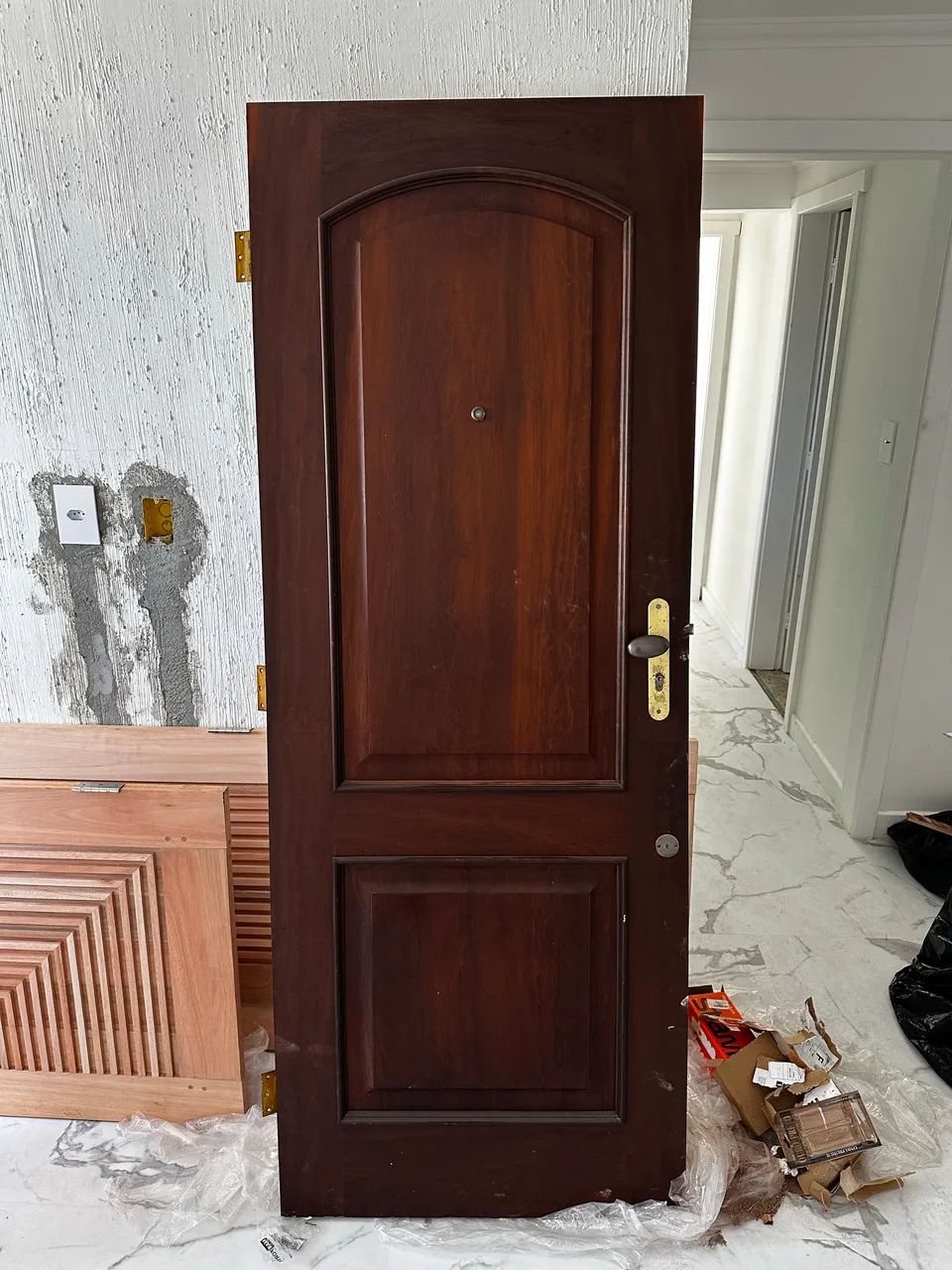 Slightly Used Solid Wood Door