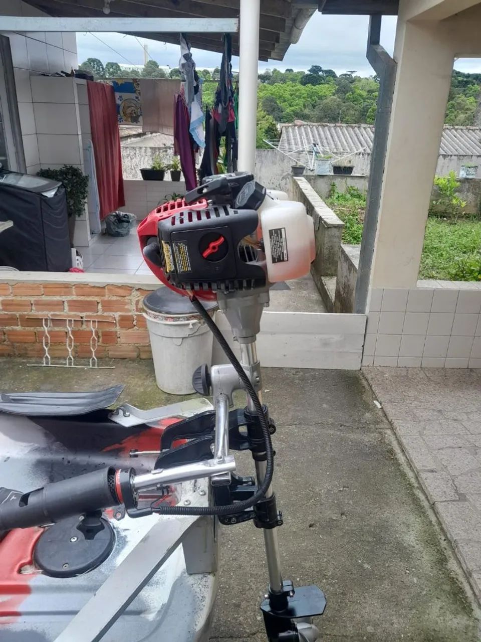 Caiaque e motor - Foto 4