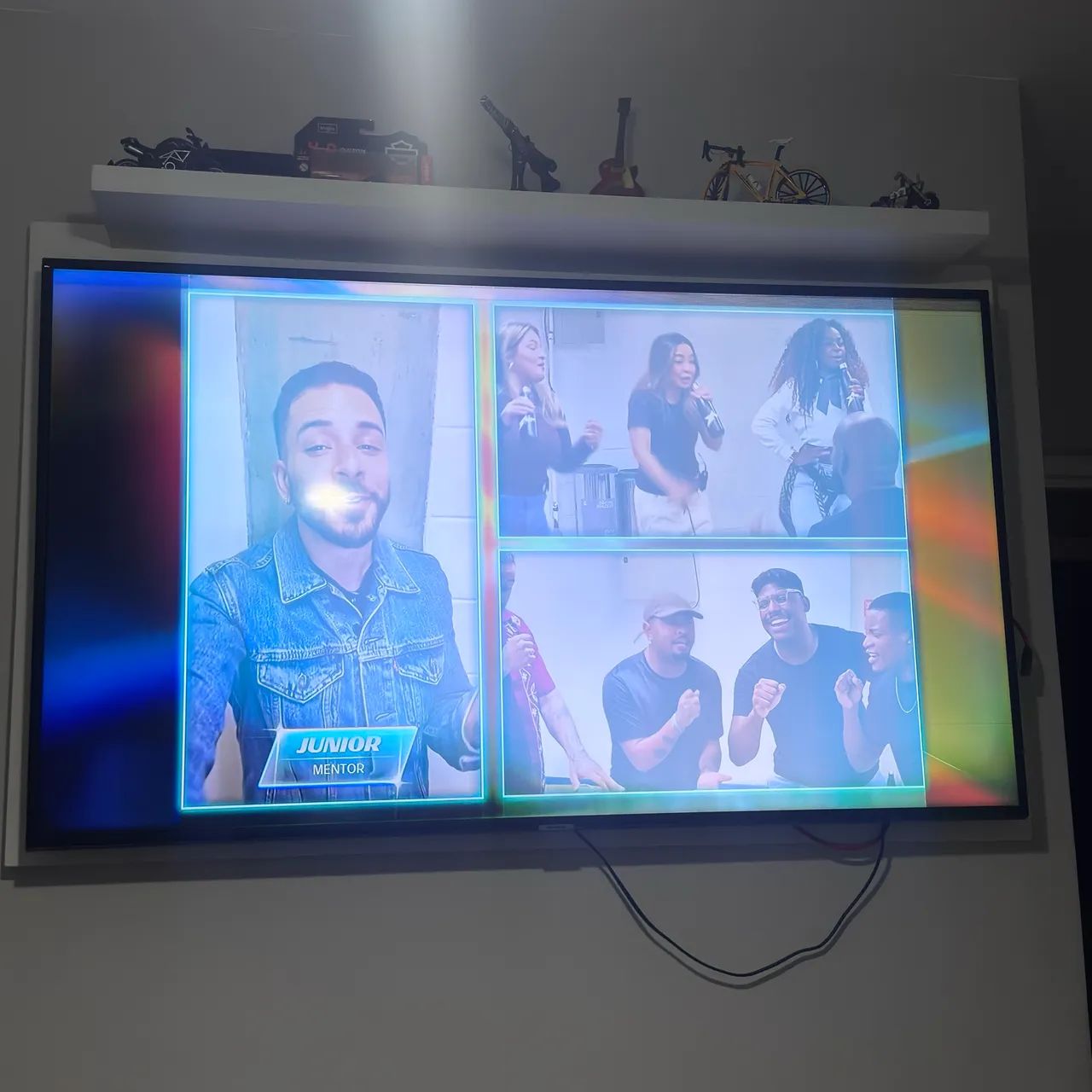 Televisão 55 polegadas com defeito - Foto 3