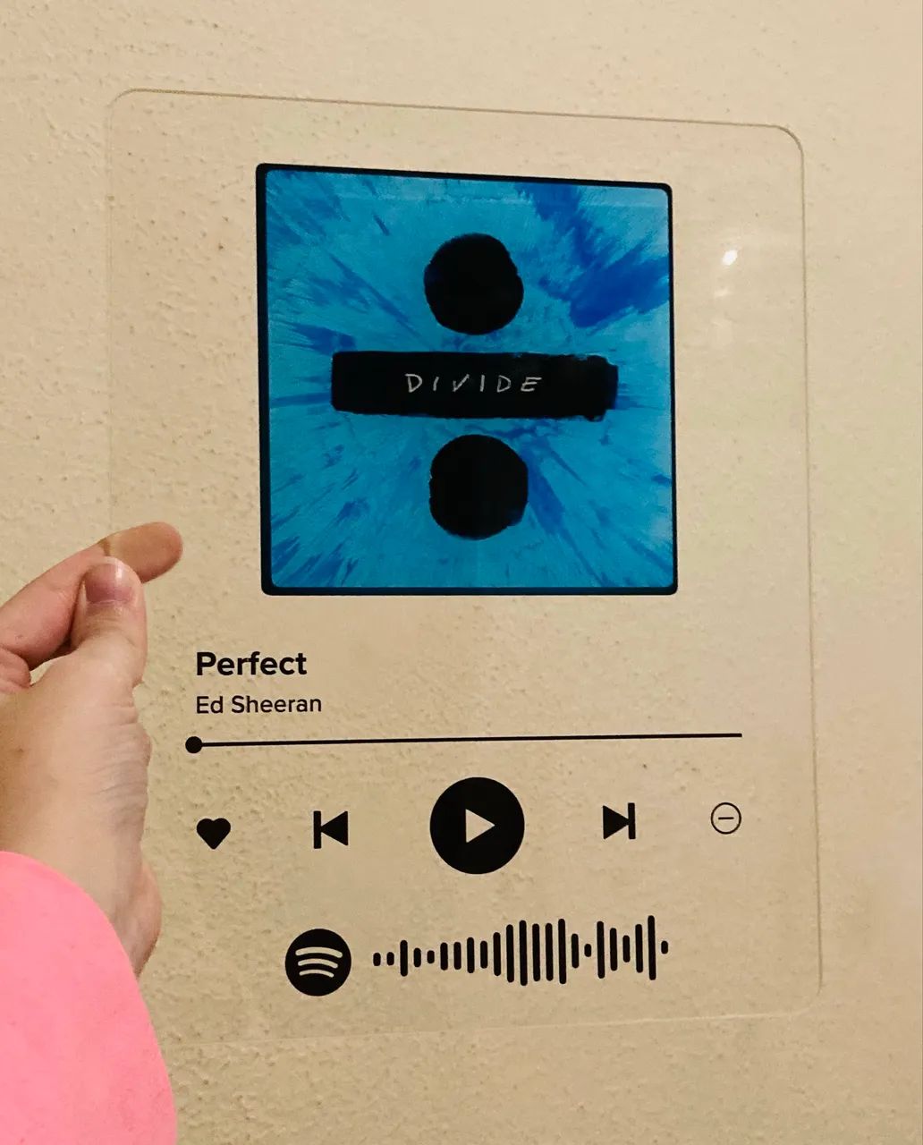 Placa Ed Sheeran