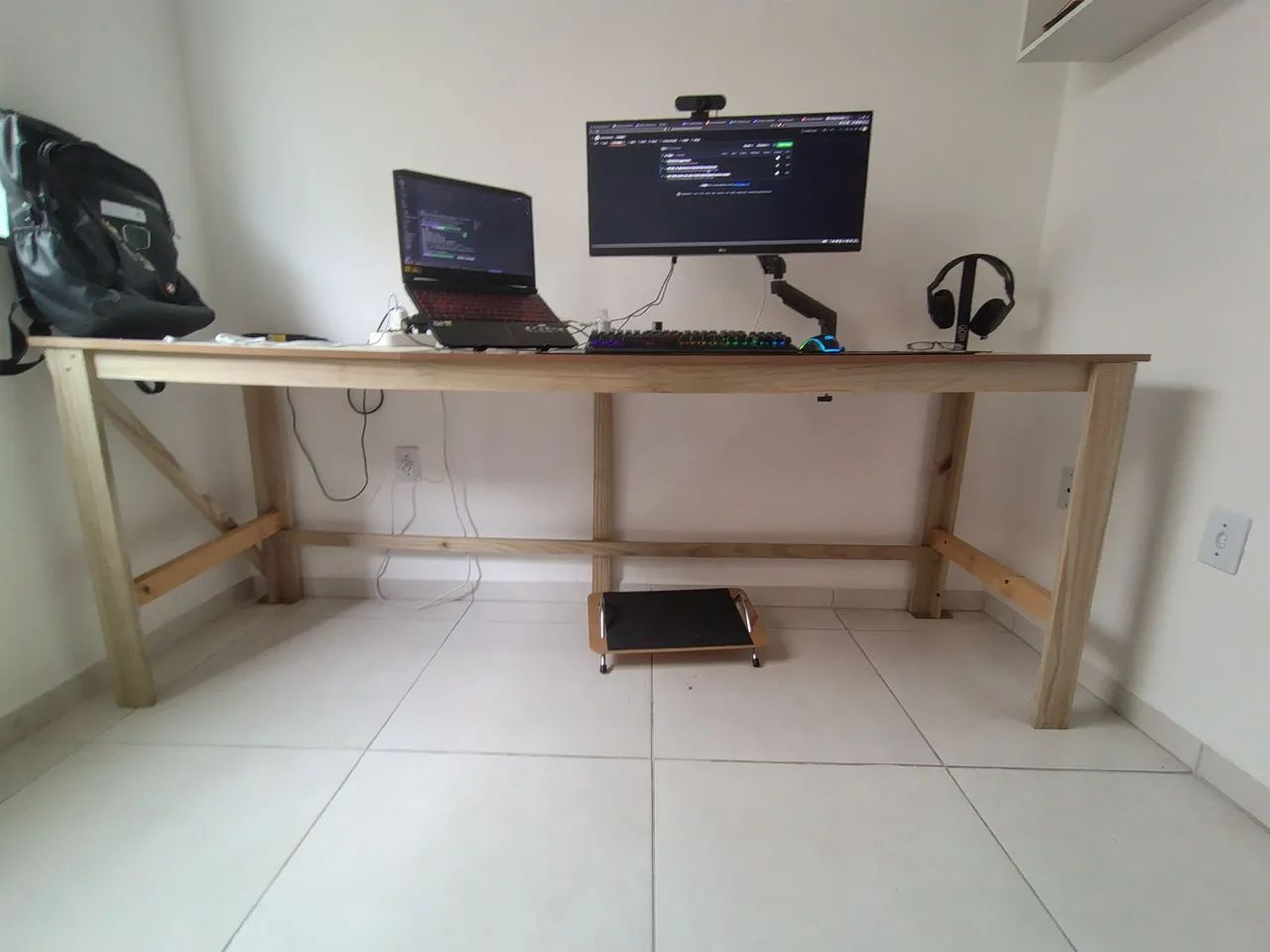Mesa escritório grande  - Foto 3