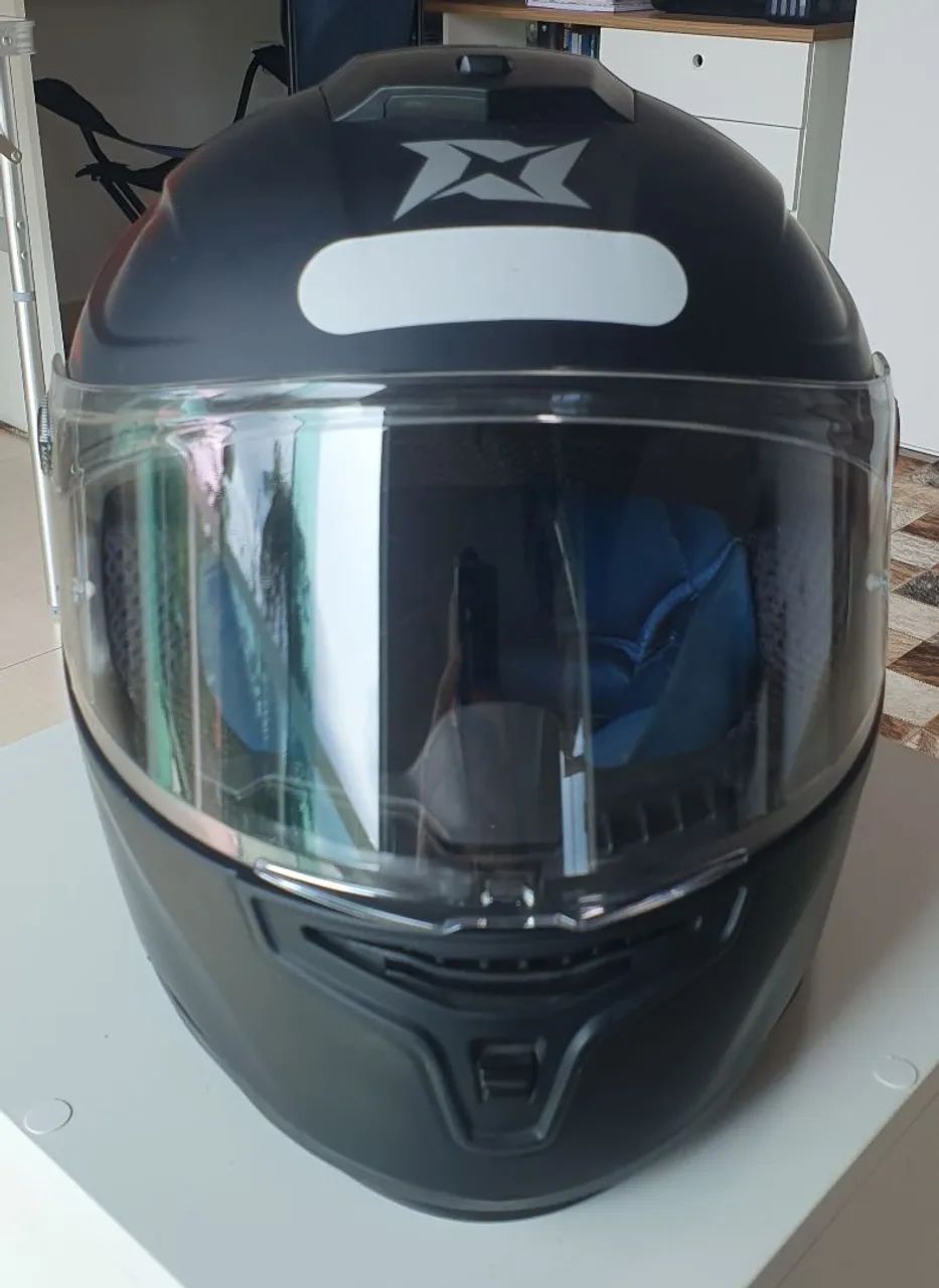 Capacete Axxis Hummer Solid A1 Black Matte