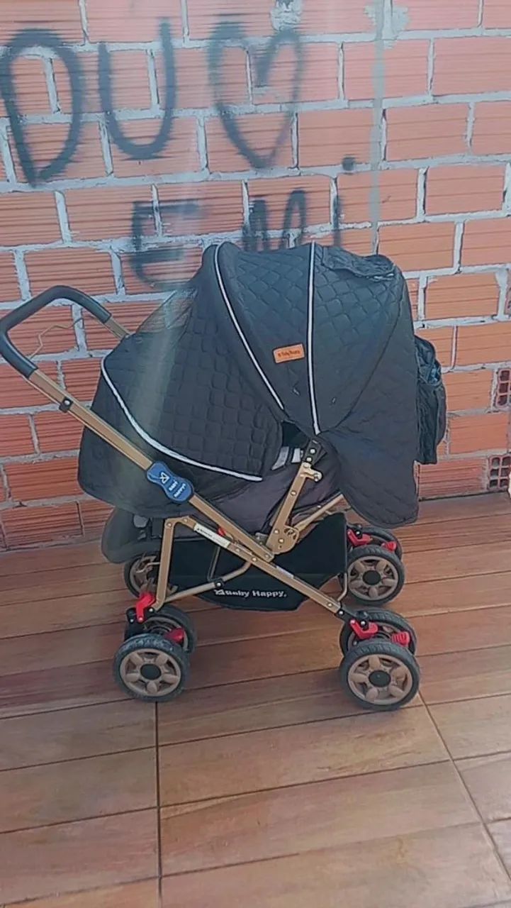 Carrinho de bebê novo - Foto 3