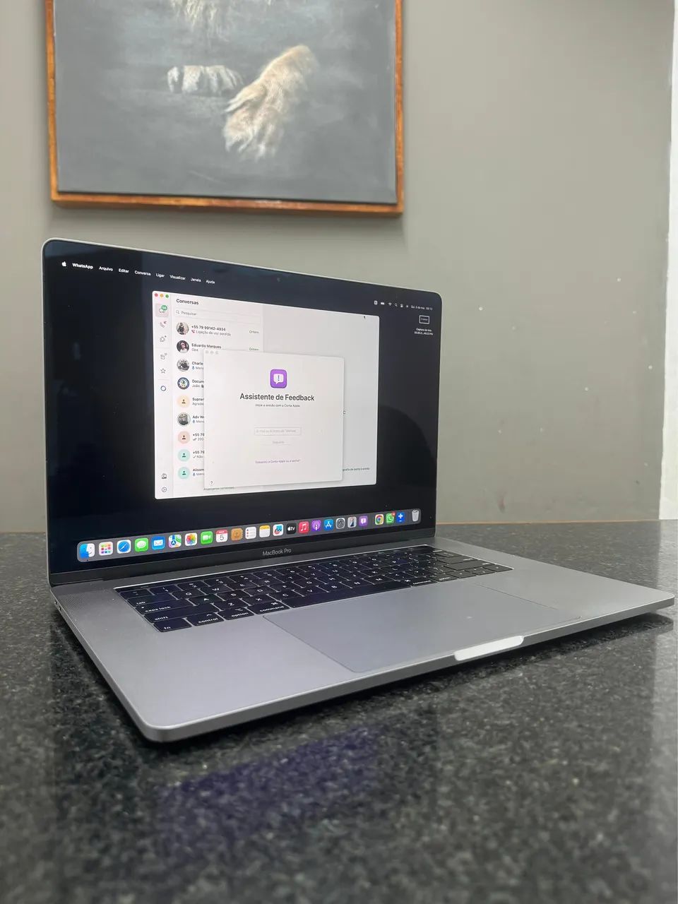 Macbook Pro 2018/19 i7 9ªth/ 16GB/SSD512GB (ate 12x no cartão