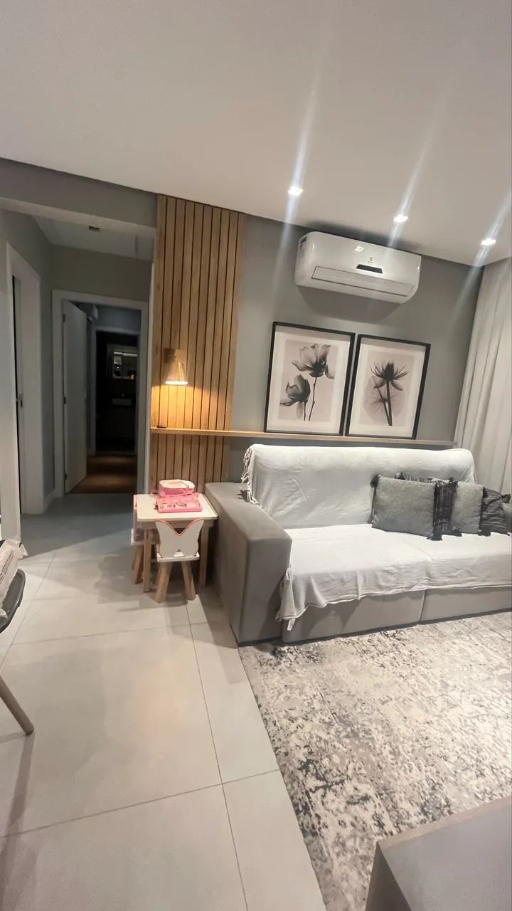 Apartamento 2 quartos com suíte mobiliado no centro de Santo Amaro da Imperatriz  - Foto 5