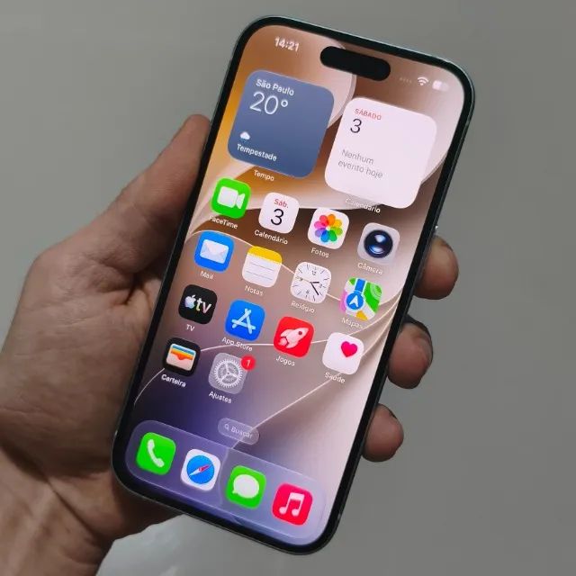 Apple Iphone 15 128GB Branco 128GB Bateria 100%  - Foto 4