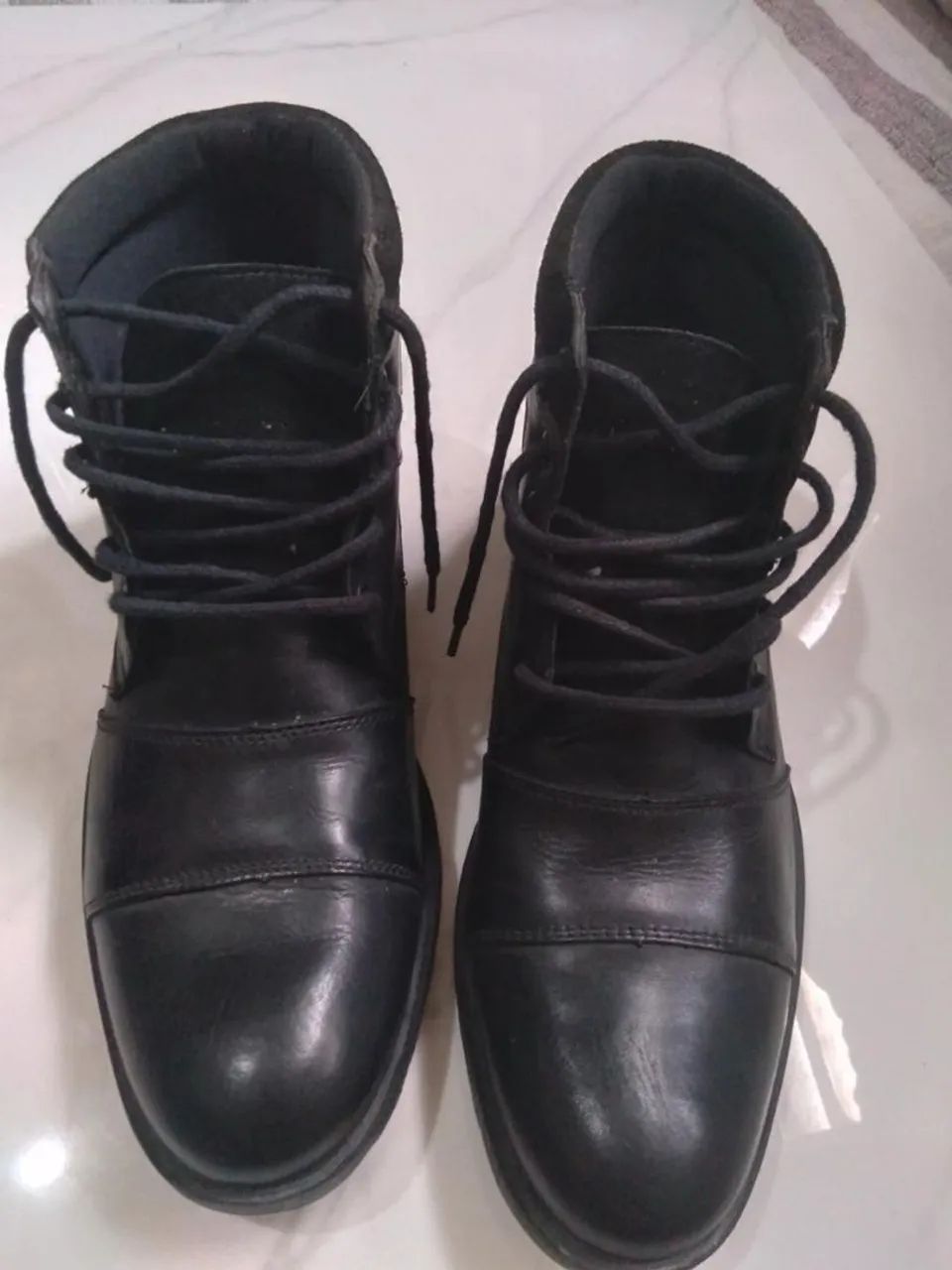 Bota cano médio preto - Foto 2