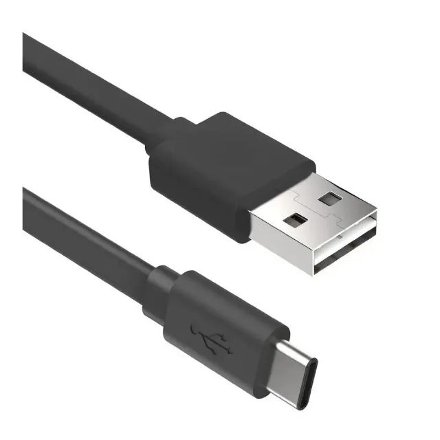 Cabo USB Tipo C 1 Metro Alta Velocidade Android e IOS Preto - Foto 4