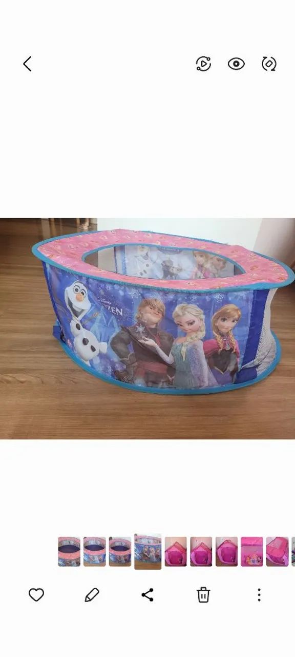 Piscina dd bolinha Frozen 
