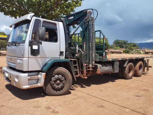 Ford Cargo com Munck Argos IM35 ? Aceito Troca - Foto 3