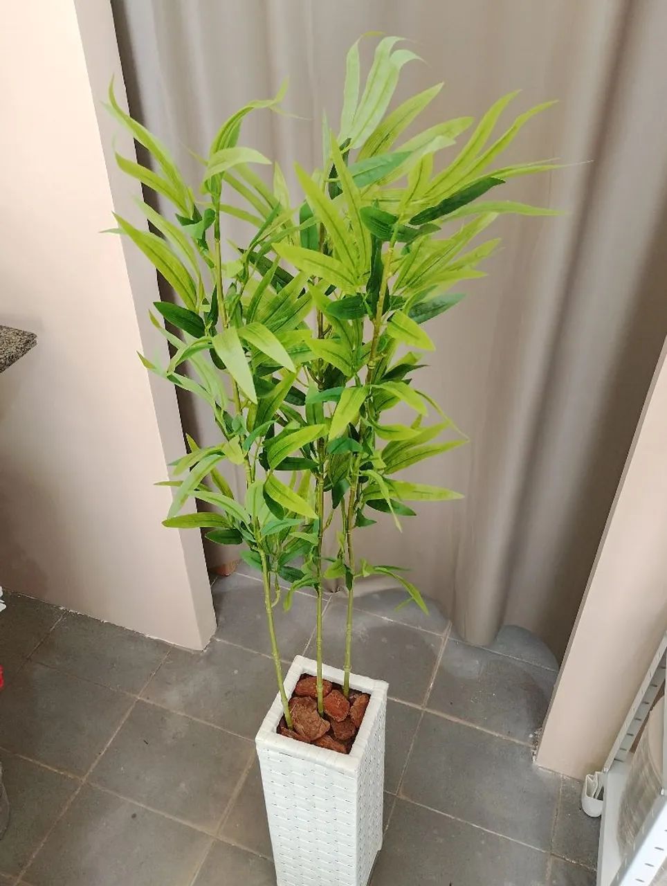 Lindo vaso de bambu da sorte  - Foto 2