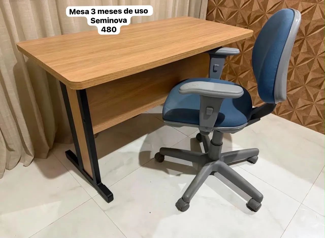 Mesa de escritório 3 meses de uso 