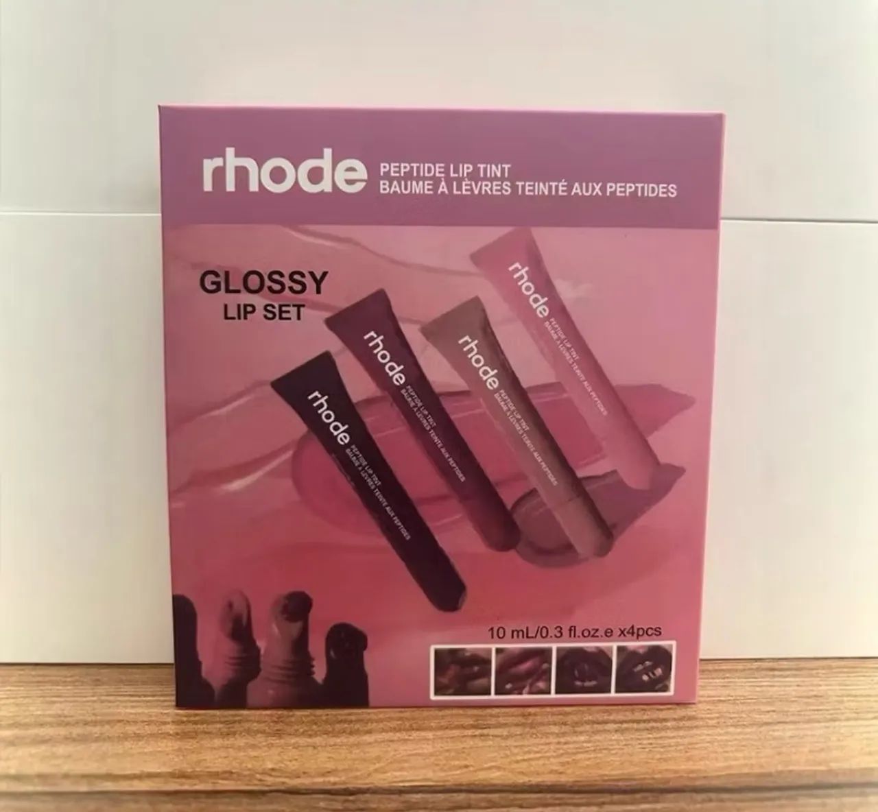 Lip set rhode 4 unidades 