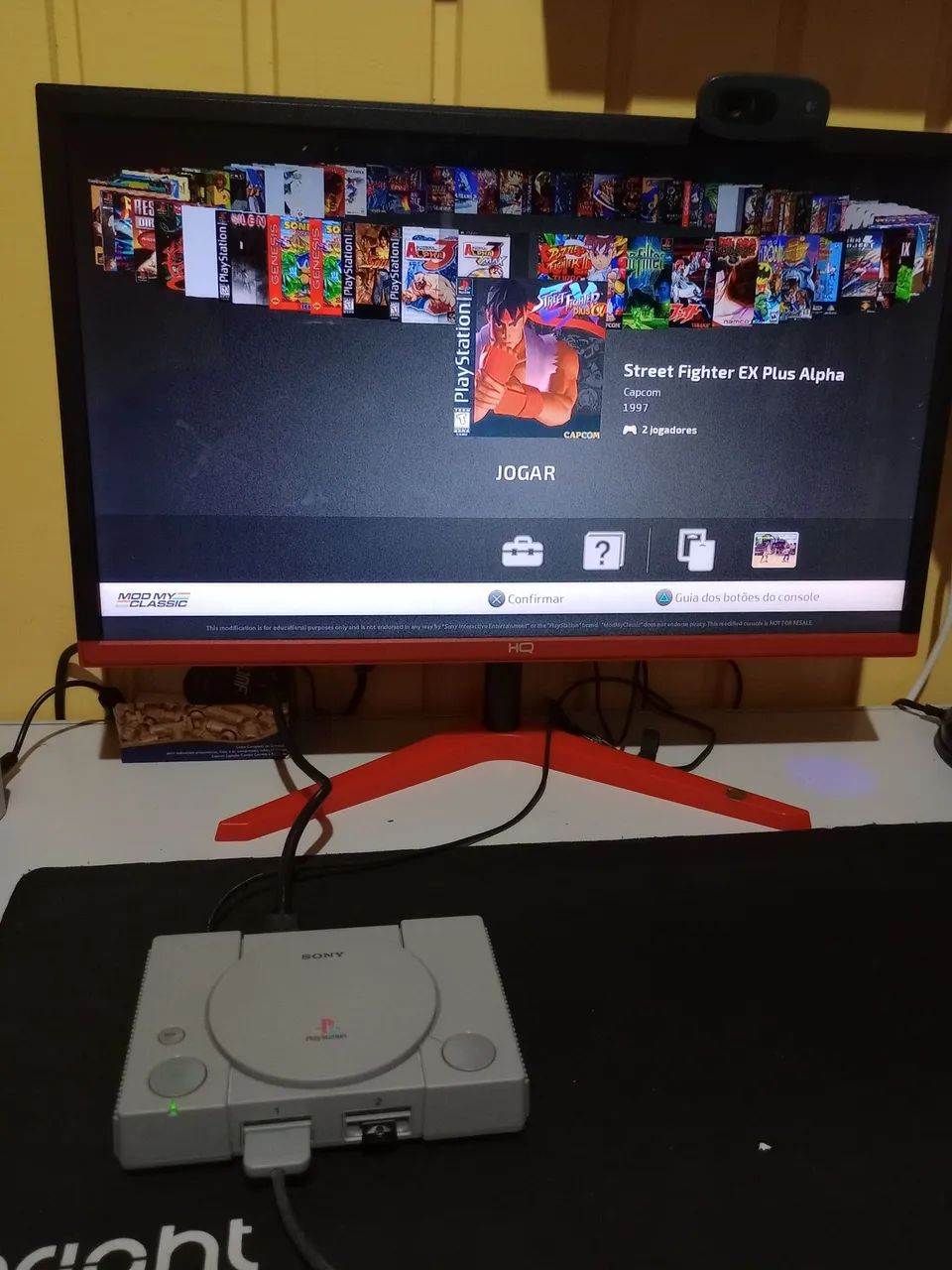 Playstation Classic Mini completo na caixa - Foto 3