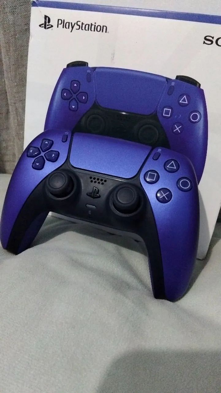 Controle de PS5 Azul Cobalt