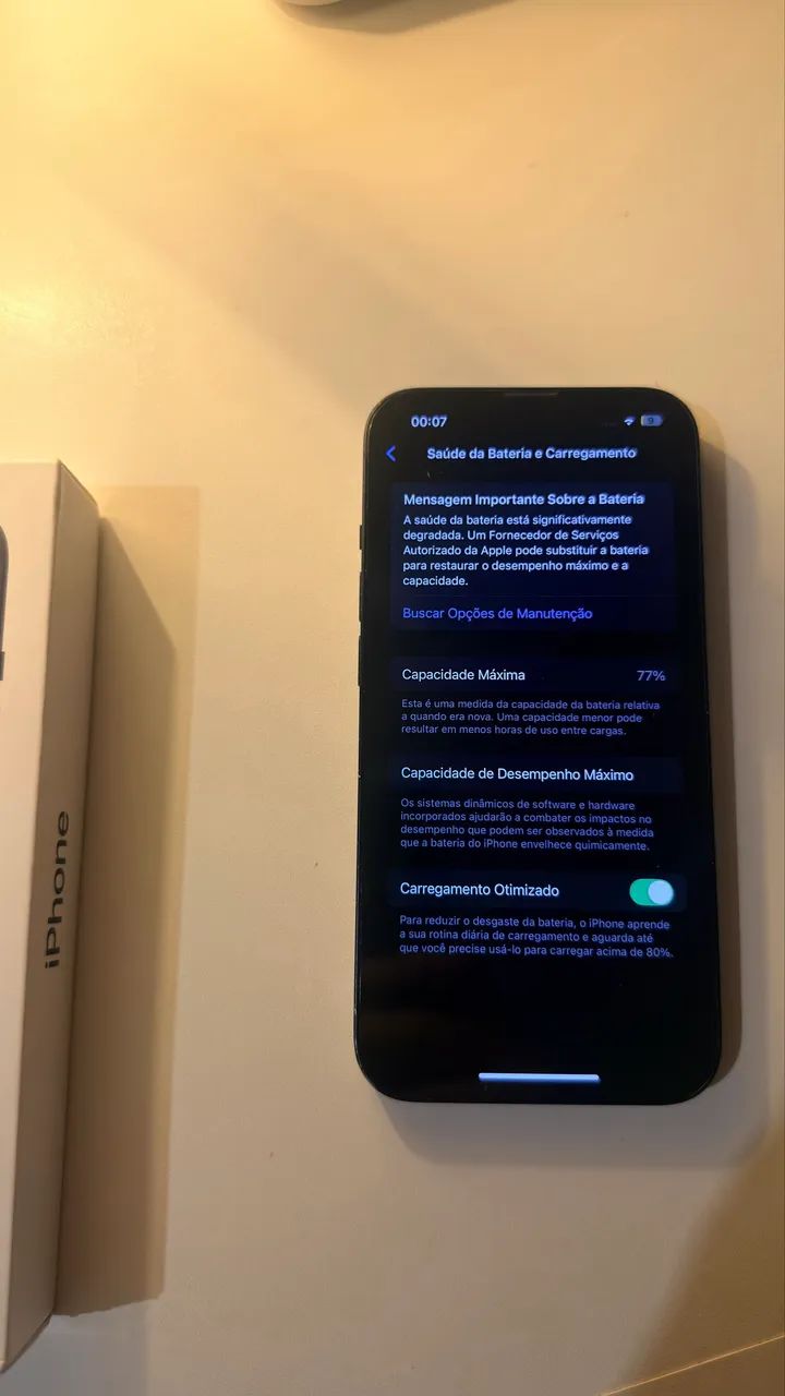 Iphone 13 Midnight 128 GB 77% bateria + capinhas  - Foto 3