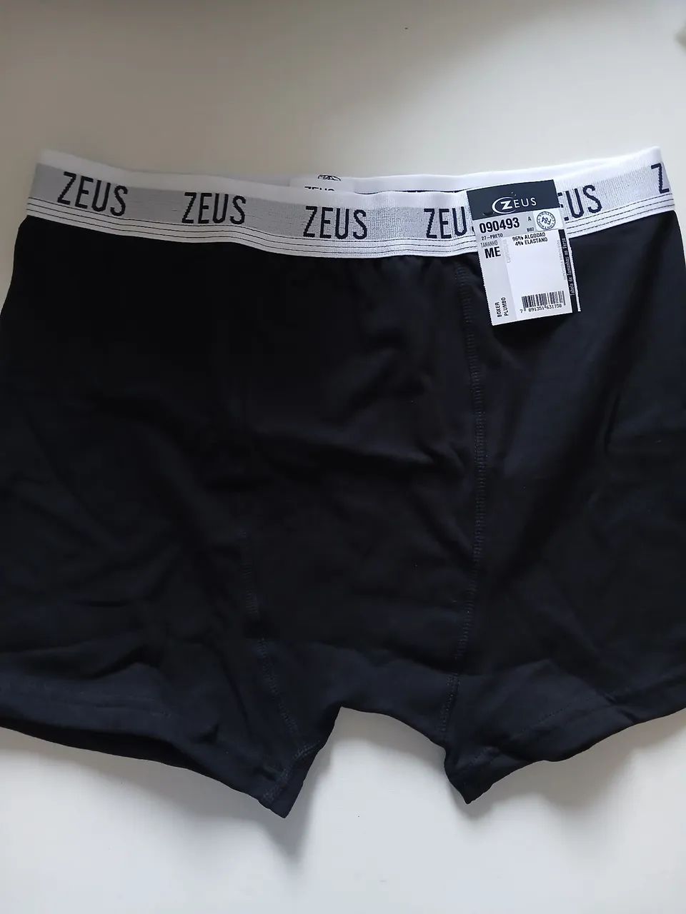Cueca boxer zeus preta