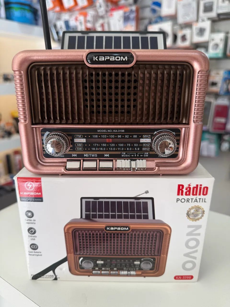 Rádio energia solar 