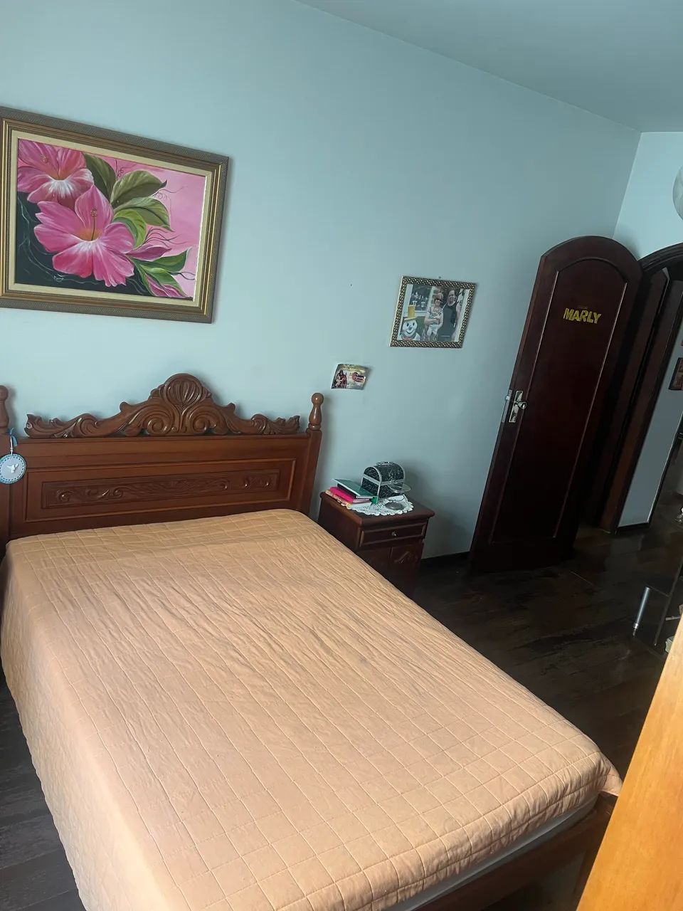 Cama de casal em madeira  - Foto 2