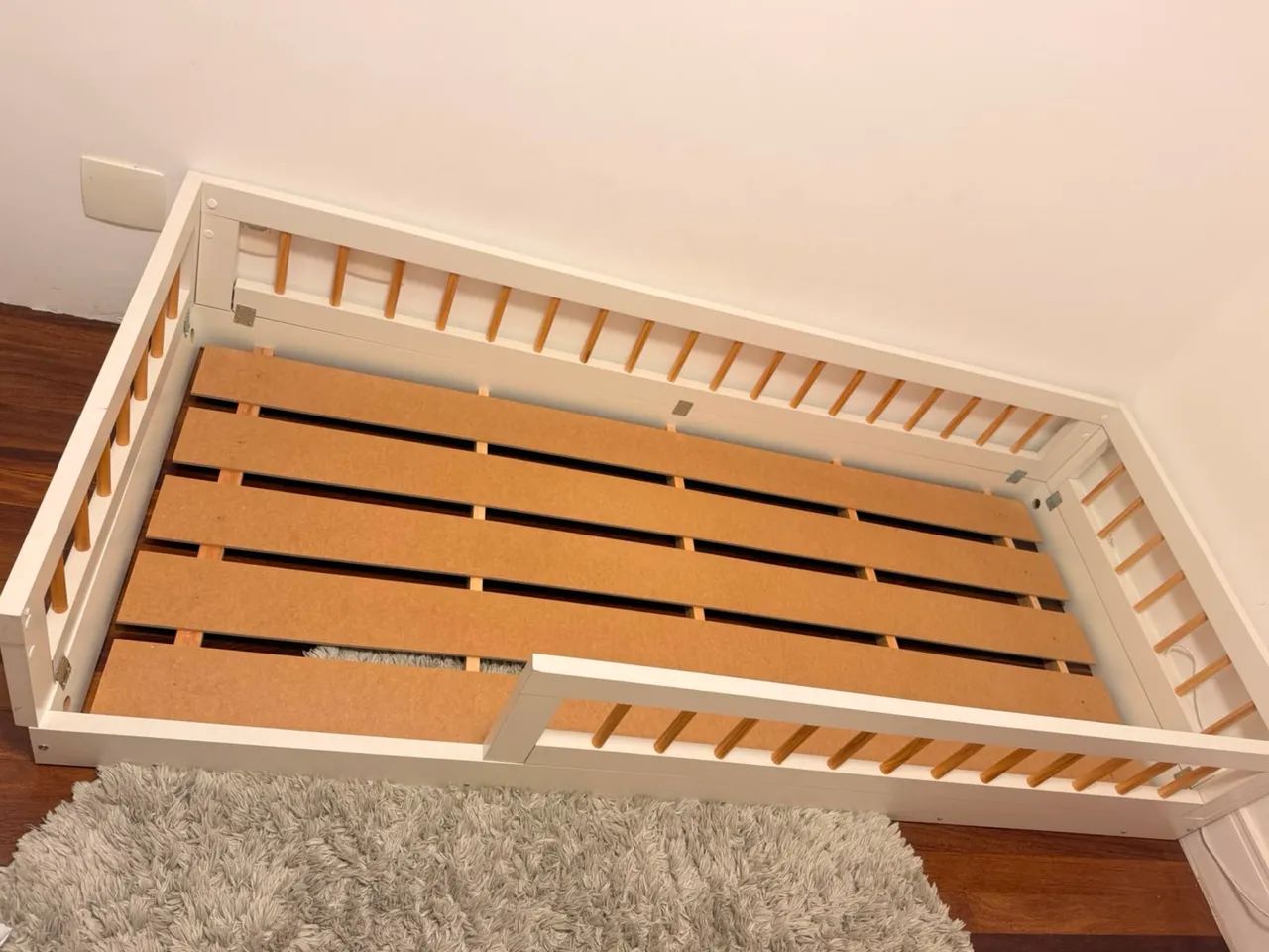 Cama Montessoriana Solteiro com Colchão 