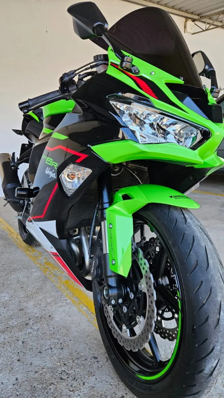Motos Kawasaki Ninja Zx-6r 636cc 2022 no Brasil