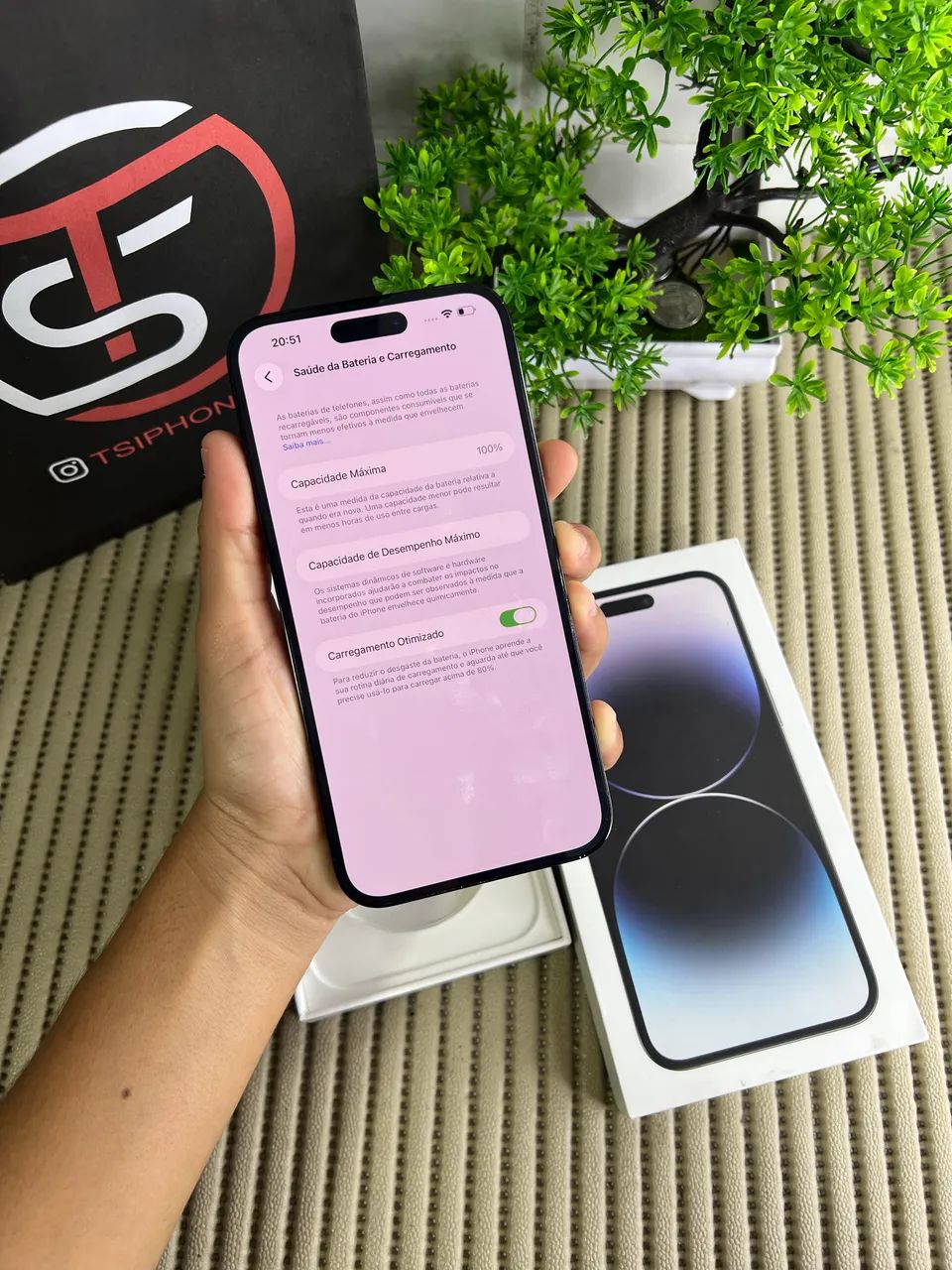 iPhone 14 pro max 128Gb Bateria 100% - Celulares e Smartphones
