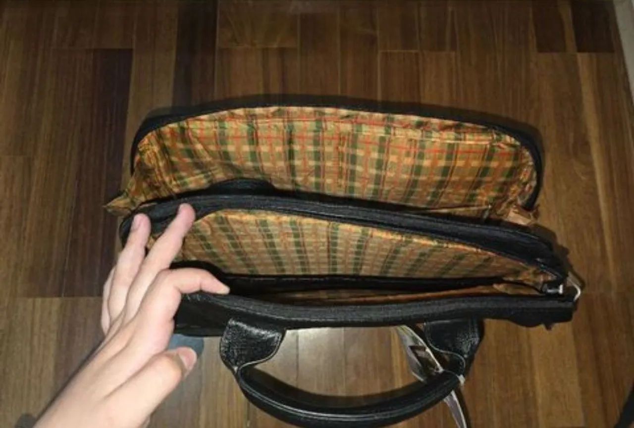 Bolsa executiva em couro legítimo - Foto 3