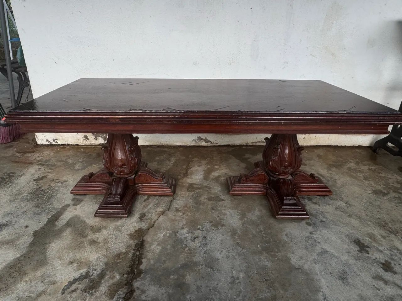 Mesa de centro rústica 