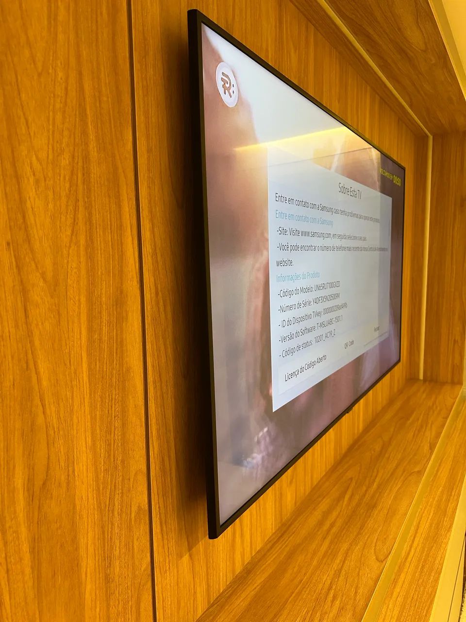Smart TV LED 65? Samsung UN65RU7100GXZD - Foto 2