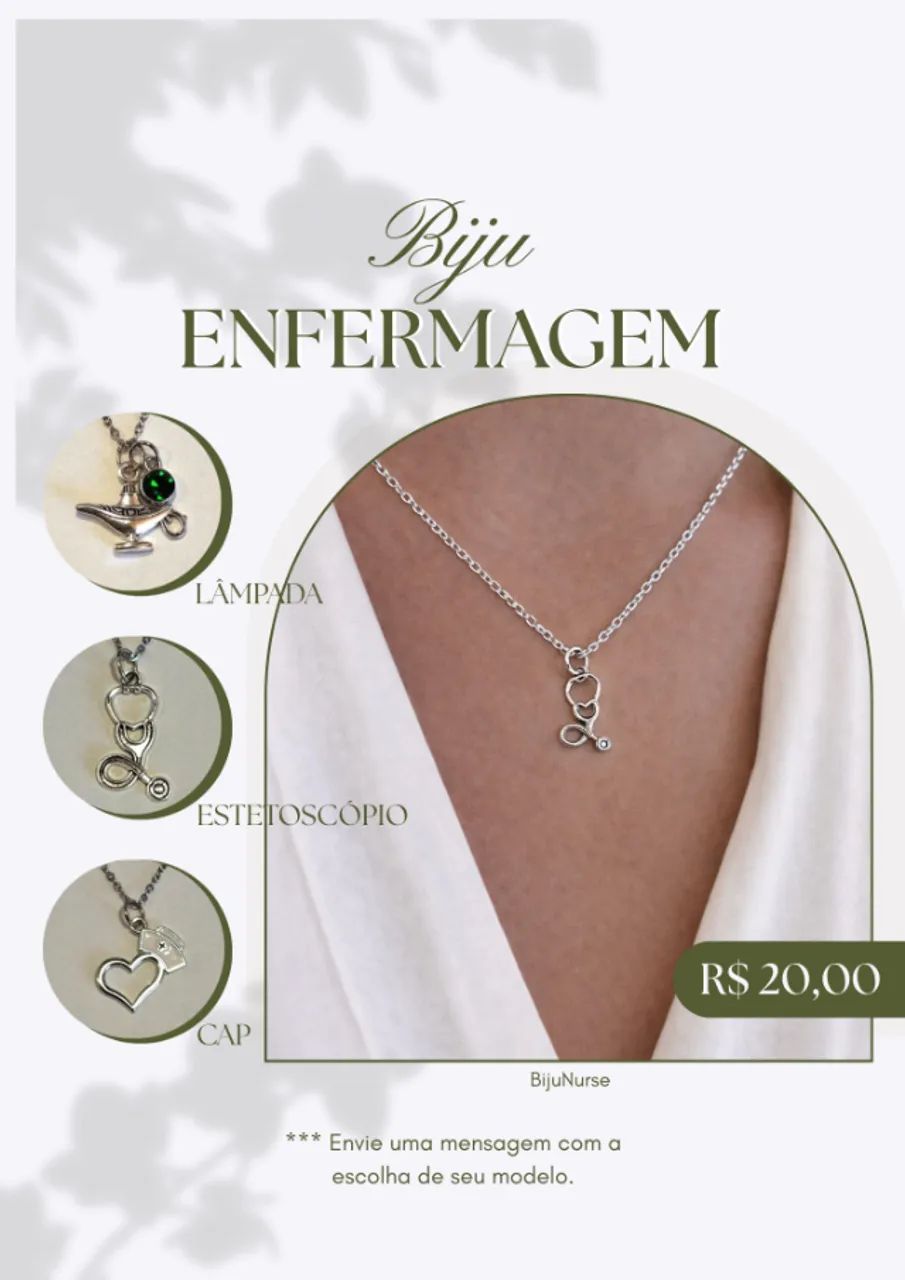 BIJUTERIA ENFERMAGEM