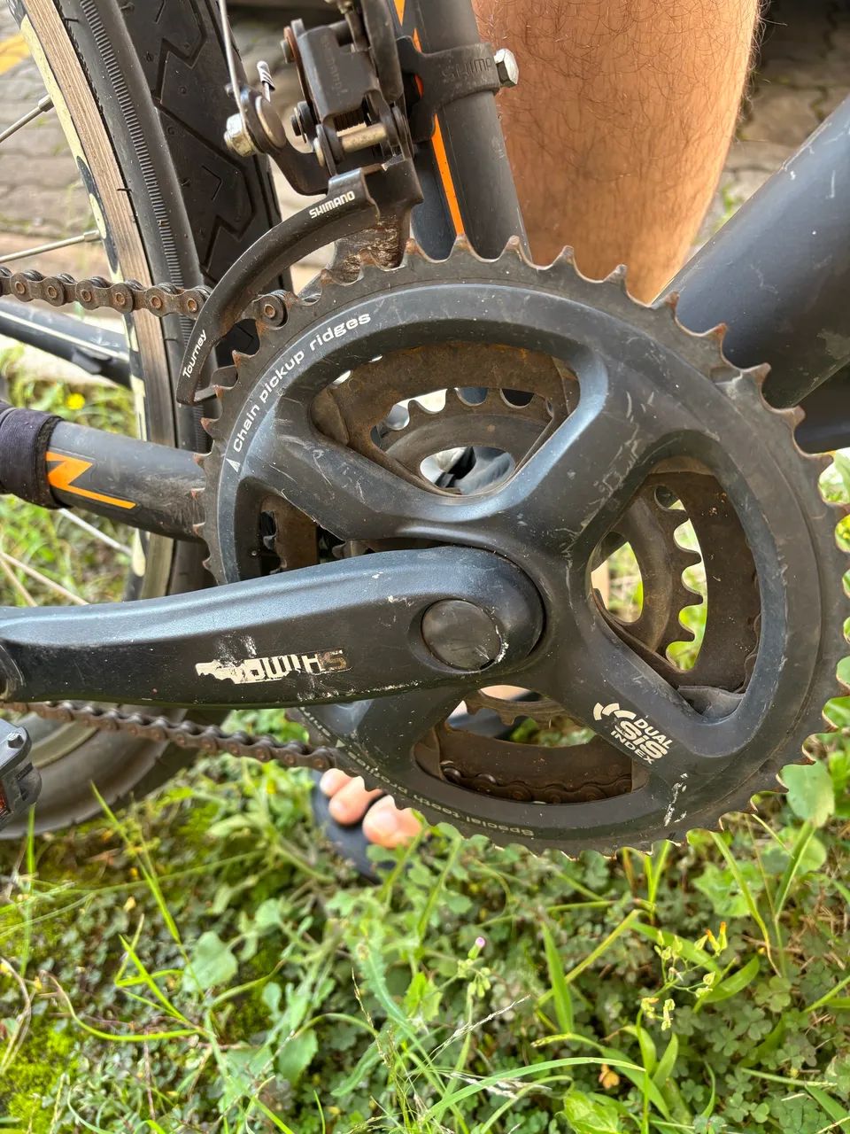 Bicicleta Aro 26 com peças SHIMANO - Foto 5