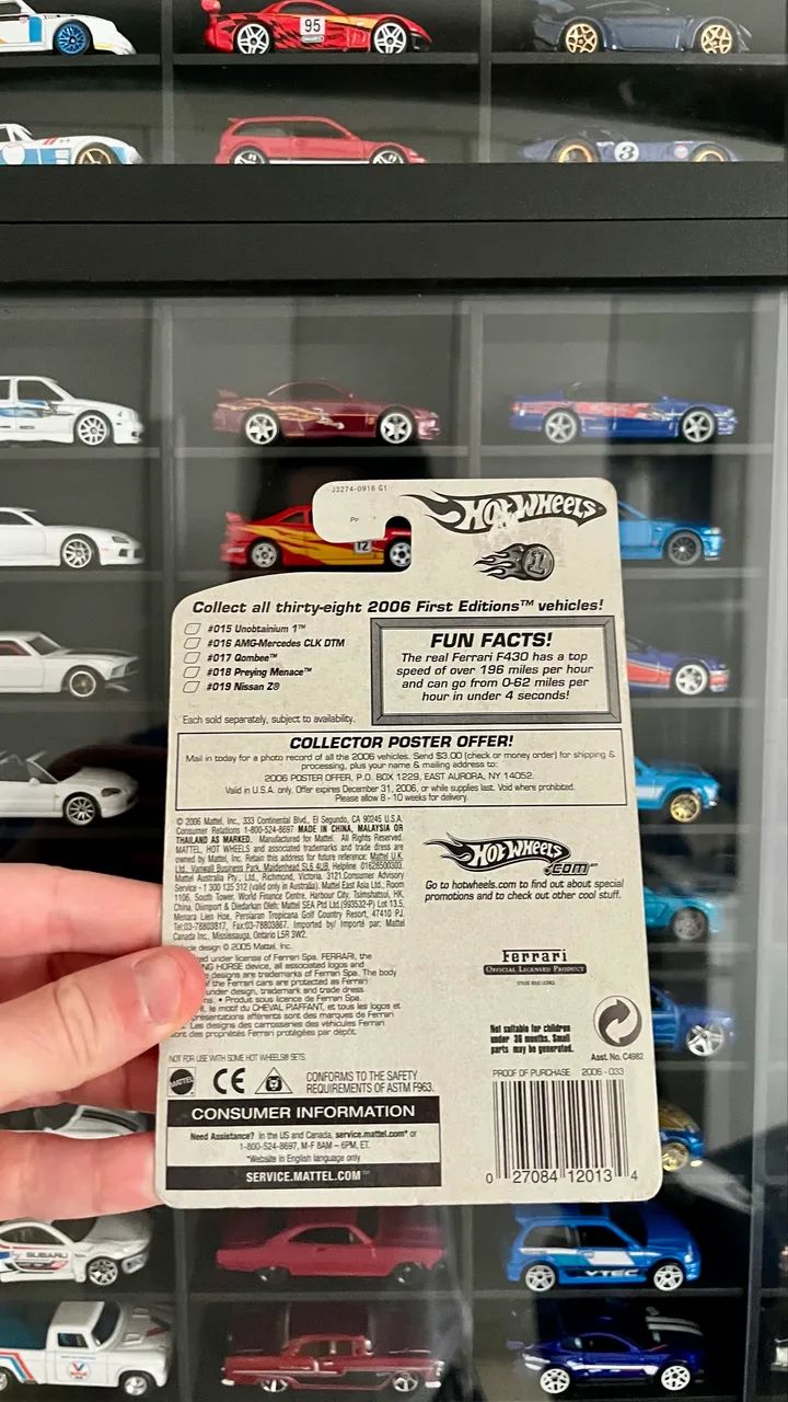 Hot Wheels - Ferraris F430 Spider ( Raridade ) - Brinquedos e