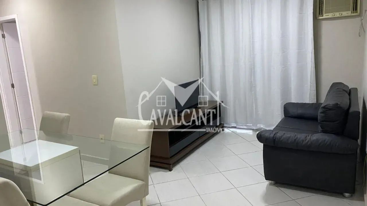 Alugo apartamento mobiliado de 2 quartos sendo 1 suite, com ar condicionado nos quartos e  - Foto 3