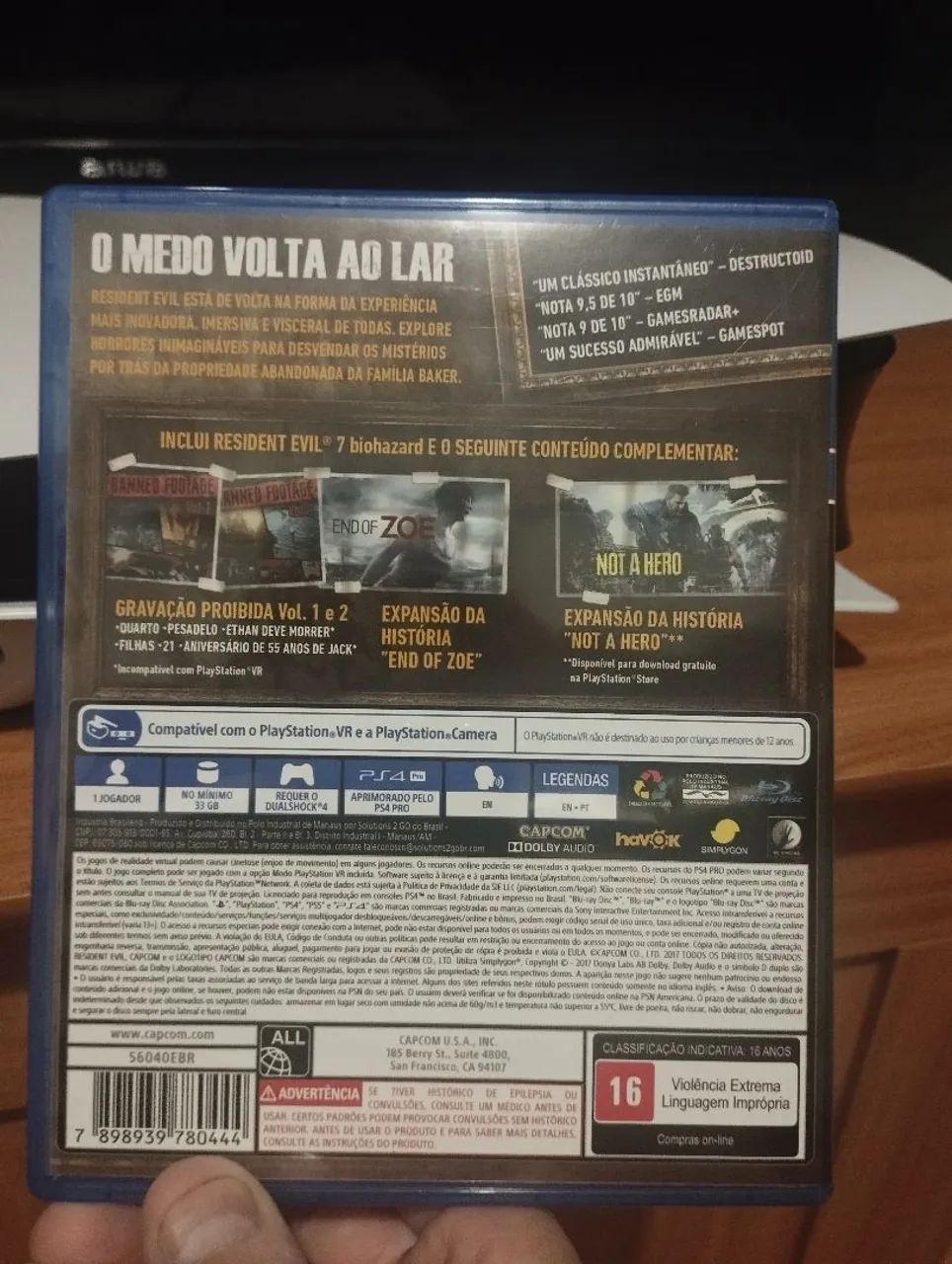 Jogo resident evil Biohazard Gold edition (midia física) - Foto 2