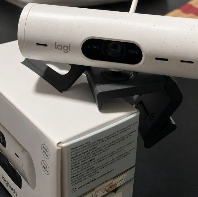 Webcam Full HD Logitech Brio 500 - Branco - Foto 3