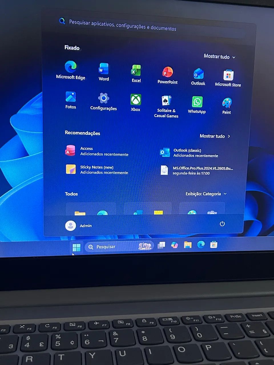 Notebook Lenovo com SSD e Pacote Office  - Foto 5