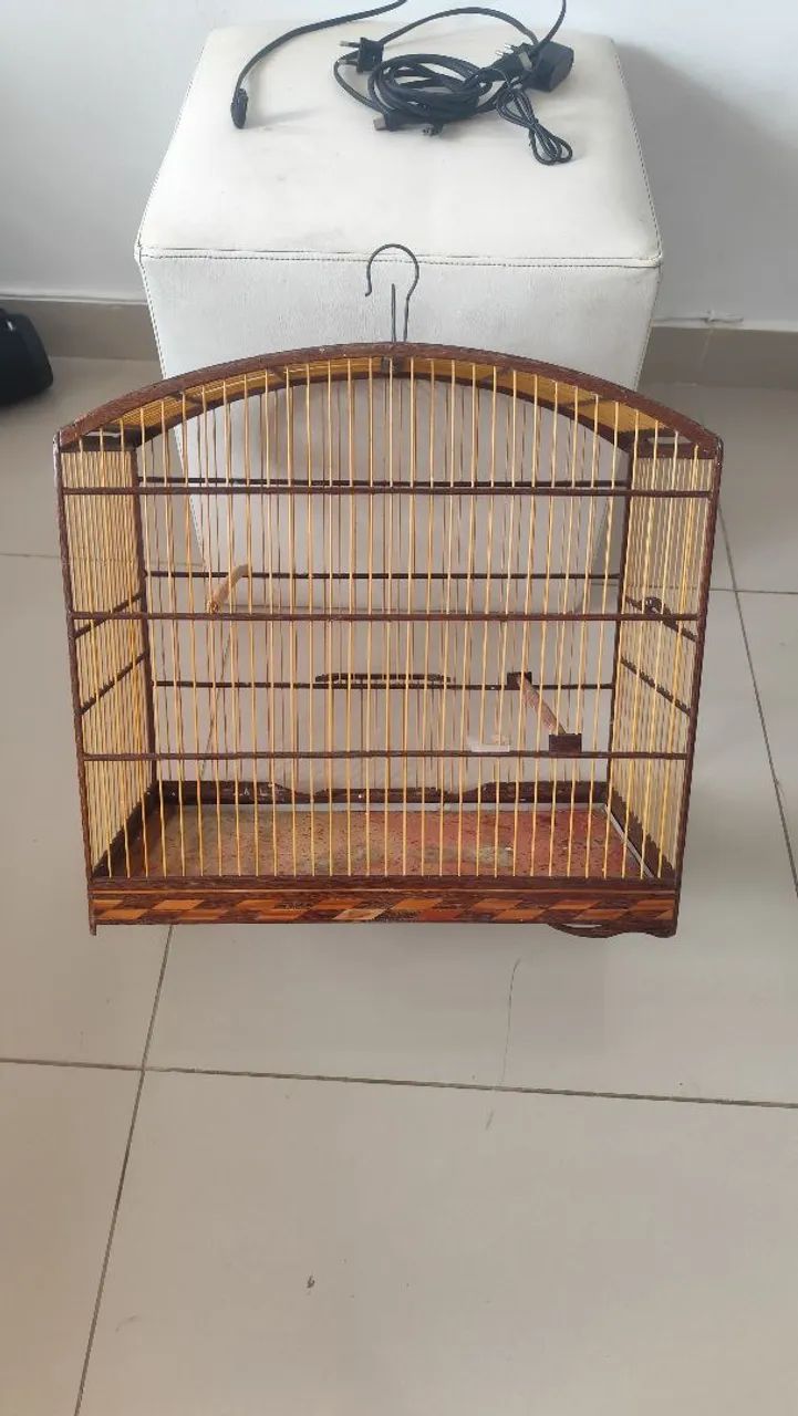 Gaiola de Madeira tamanho medio - Foto 2