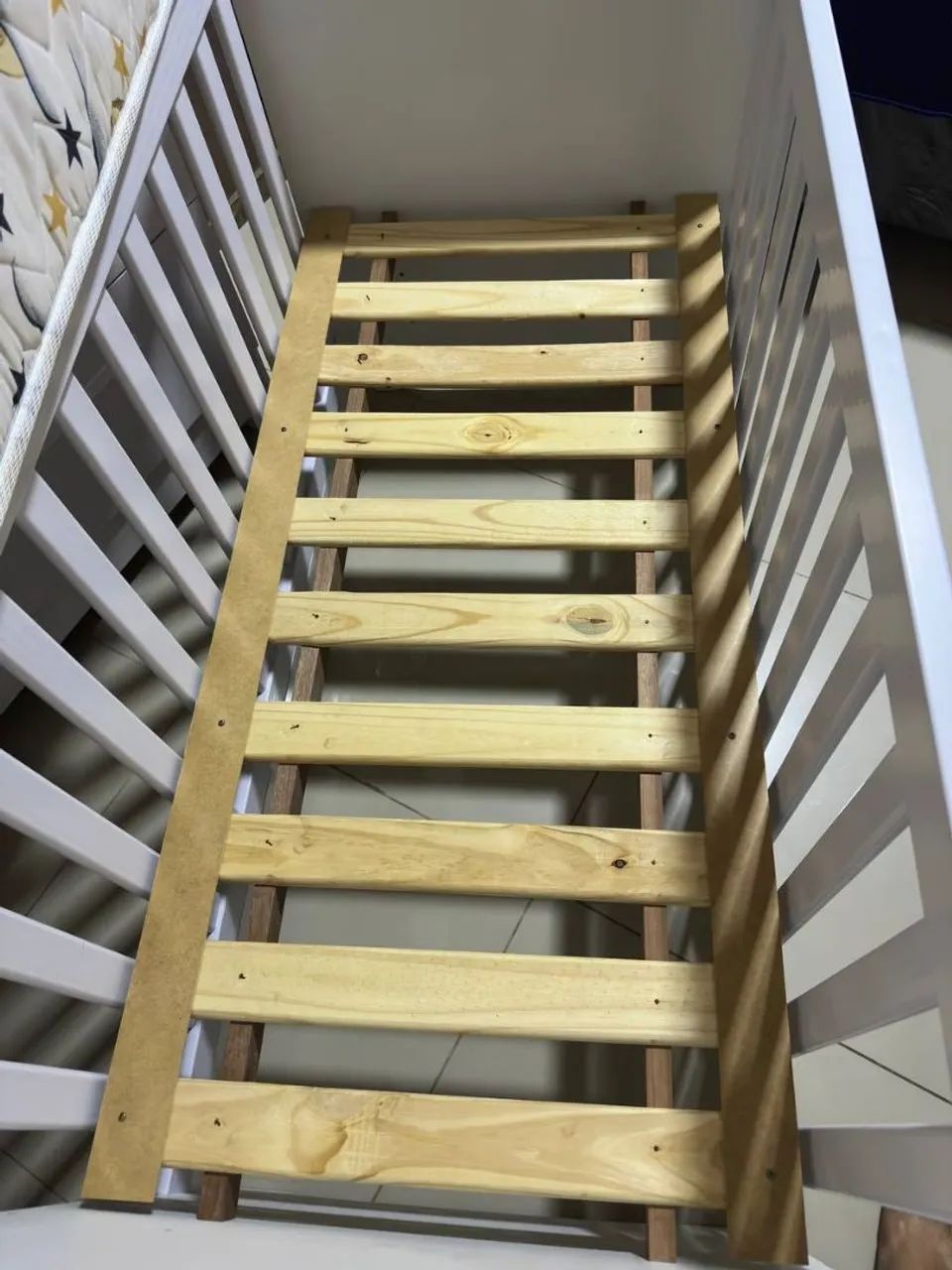 Berço retratil + colchão 