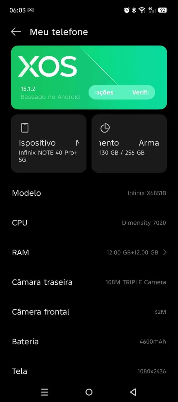 Infinix note 40 pro+  - Foto 4