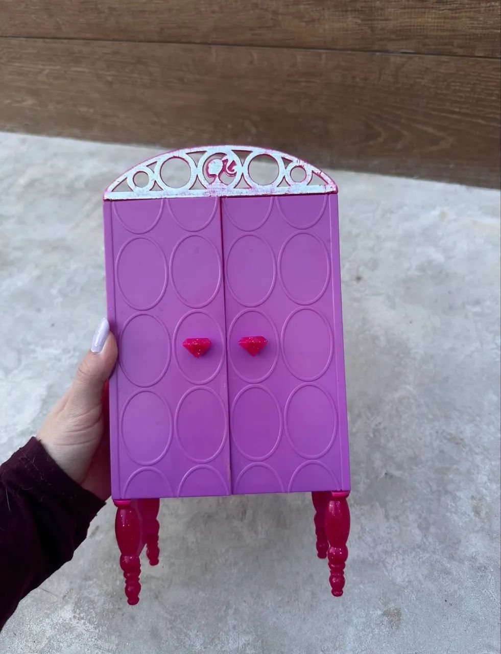 quarto barbie mattel cama e guarda-roupa - Foto 4