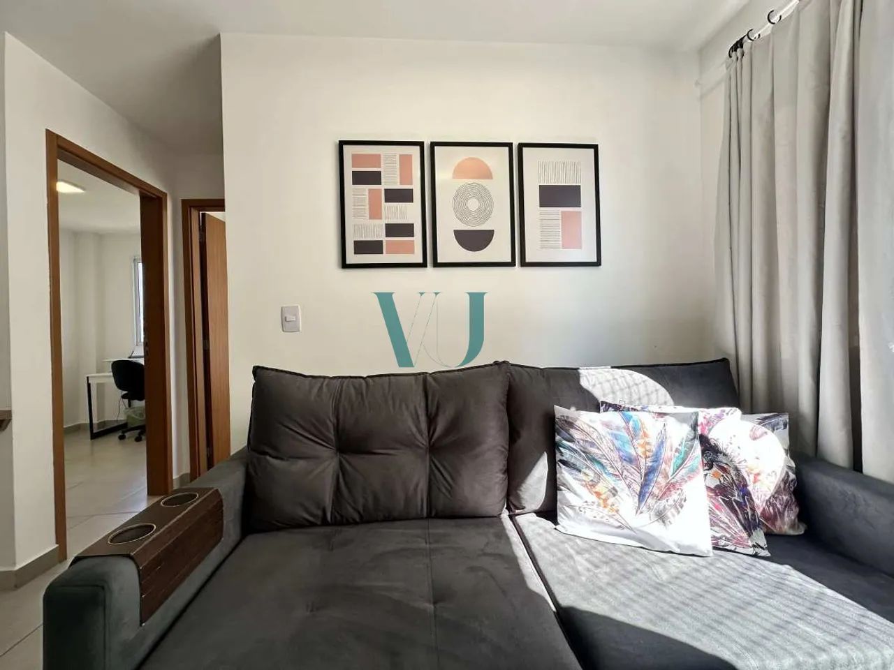 Apartamento para alugar em Campinas todo mobiliado, conta com 2 dormitórios, com lazer com - Foto 5