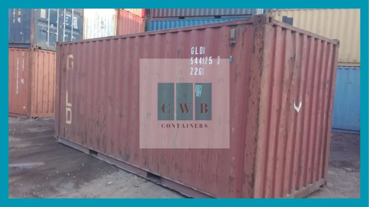Container de 20 ou 40 pés - Usados, padrão Naval - Melhor Preço e Qualidade - Foto 3