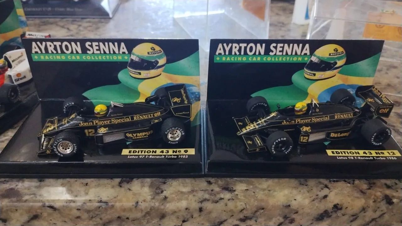 MINIATURAS COLECIONAVEIS AIRTON SENNA - Foto 4