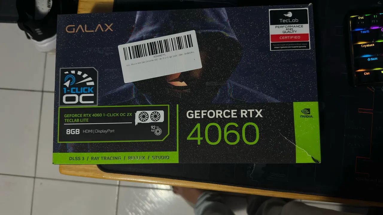 RTX 4060 8GB NA GARANTIA - Placas de Vídeo - Farol, Maceió