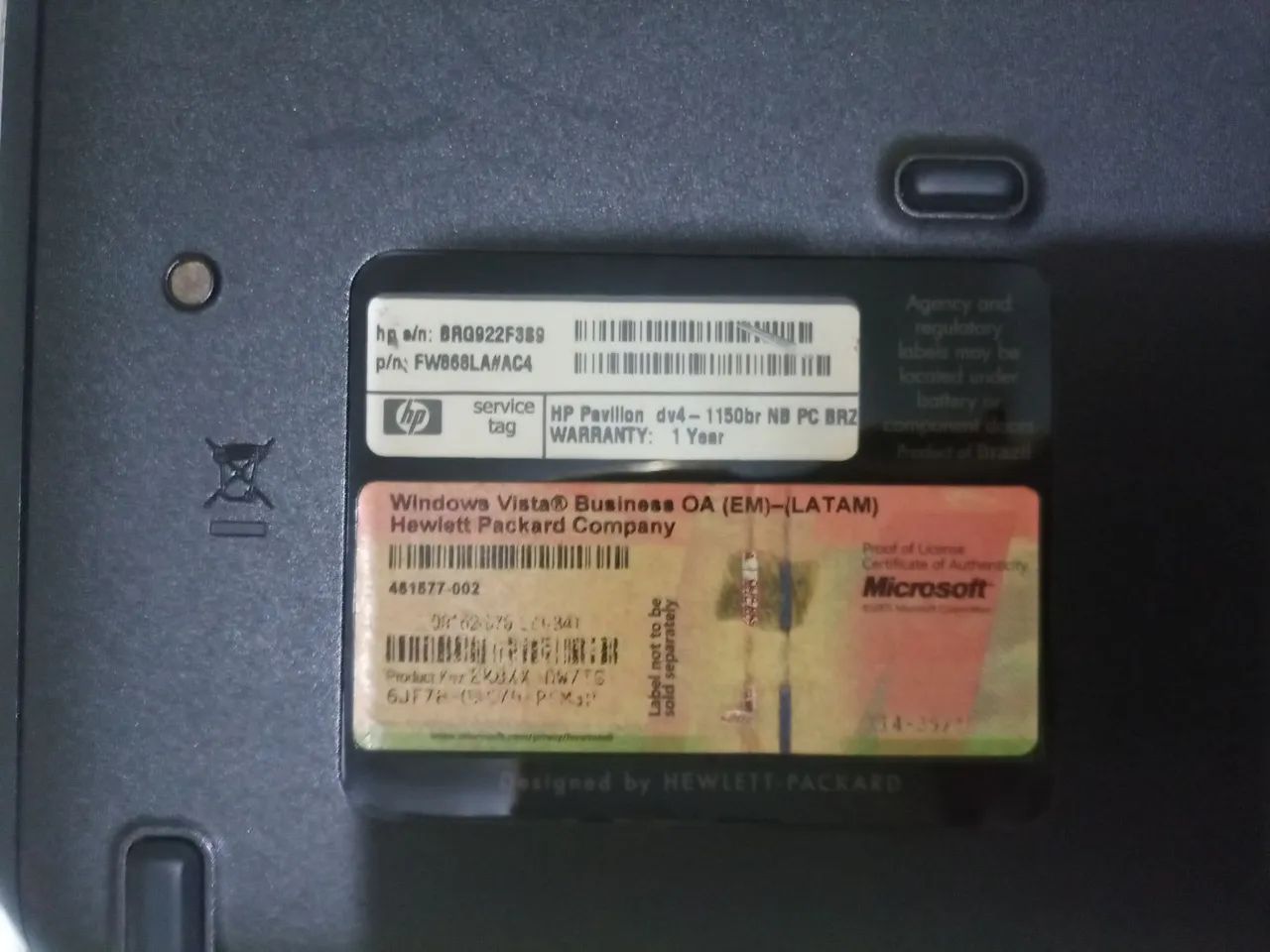 Notebook HP core2 Duo  - Foto 5