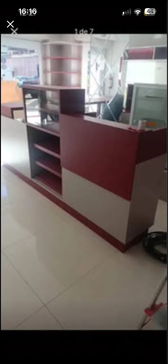 Vendo móveis para lanchonete/padaria